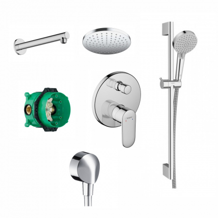 Душевая система Hansgrohe Vernis Blend SET, хром, SetC3