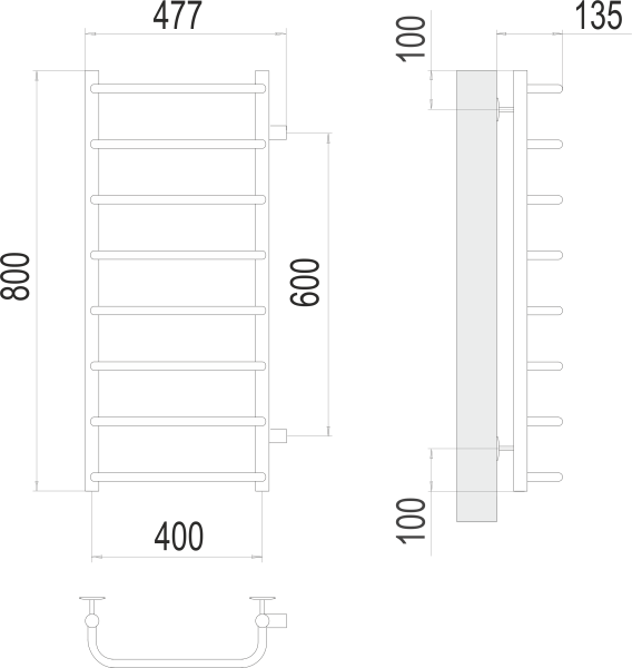 TERMINUS Стандарт П8 400х800 бп600