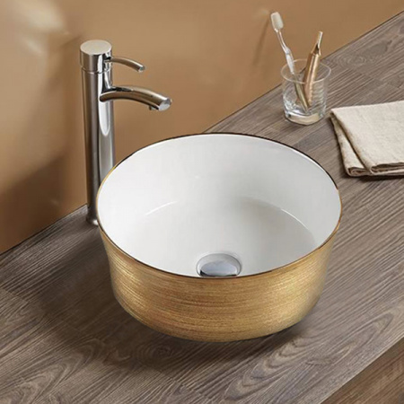 Раковина MELANA MLN-103CXJ (золото)