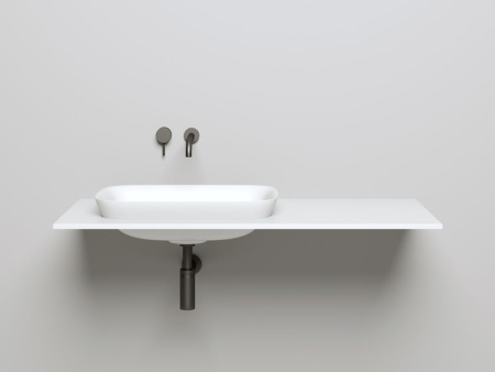 Раковина полувстраиваемая Salini MAREA 02, покраска по RAL Classic, 1802202M