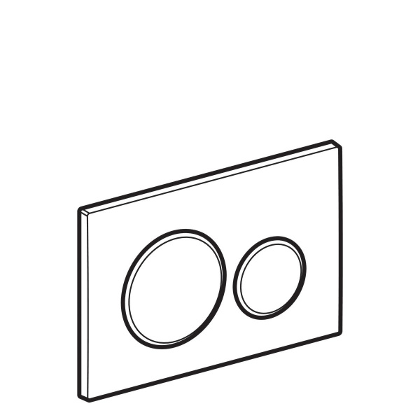 Клавиша смыва Geberit Sigma 115.882.DW.1 черная