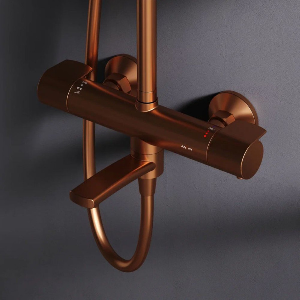 Душевая система AM.PM F0785A544 X-Joy с термостатом