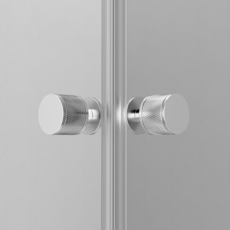 W94G-403-9090-MT Душевое ограждение AM.PM X-Joy Square Slide 90х90, мат хром, прозрачное