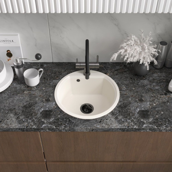 Кухонная мойка Reflexion Start RX0844WH, белый