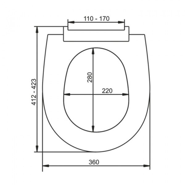 Сидение c крышкой IDDIS PP Seat Cover NE01PS0i31