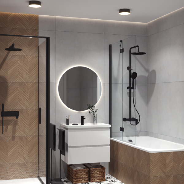 Тумба под умывальник Belux подвесная Фаворит 65-02, белый глянцевый