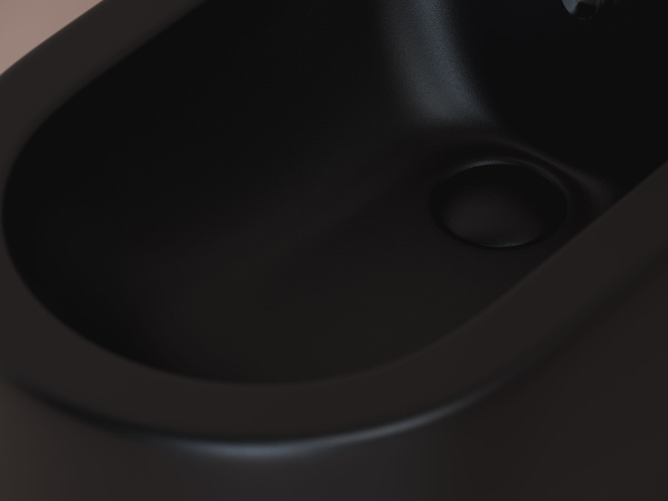 Напольное биде Ceramicanova Metropol, черный матовый, CN4005MB