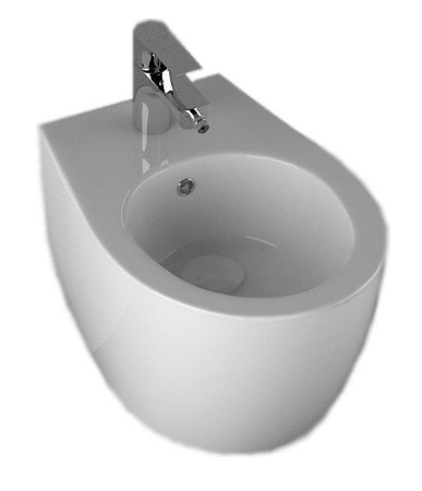 Биде ISVEA Sentimenti Neo подвесной  363*510*400 цвет белый матовый 10AR41010SV-2L