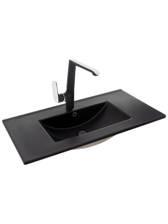 Раковина врезная WeltWasser WW SK DEILBACH 7506-90 MT-BL