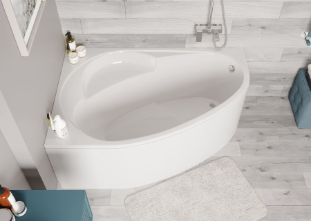 Акриловая ванна VAGNERPLAST FLORA 150x100 left