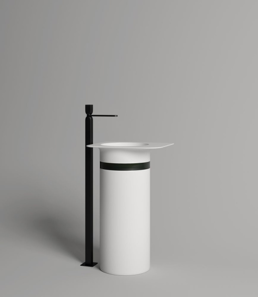 Раковина накладная Salini NINFEA 02, белый, 110521M