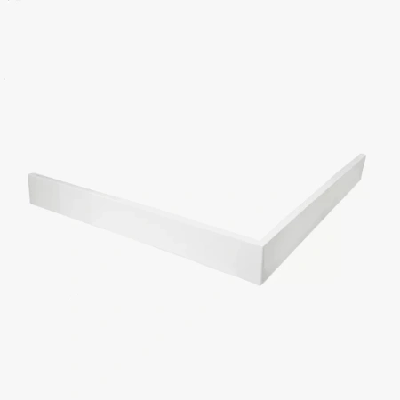 Экран для душевого поддона Veconi Pietra PS W, 800x800x30, гелькоут и стекловолокно, белый