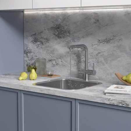 Кухонная мойка Reflexion Orta RX2444SS полированная сталь