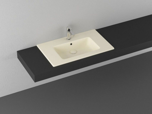 Раковина ISVEA SistemaT накладная 810*465*140 1 цвет слоновая кость матовый 10SL51081SV-2K