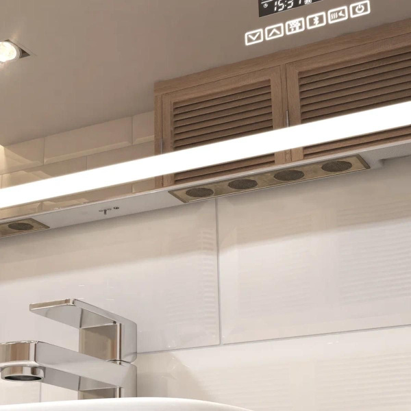 Зеркало VIGO Geometry Media voice 1200