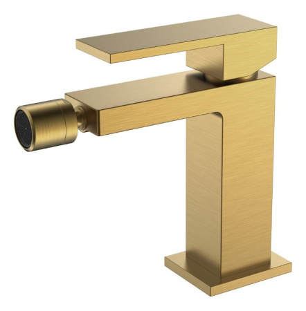 Смеситель для биде Boheme Qubic 476-BR bronze