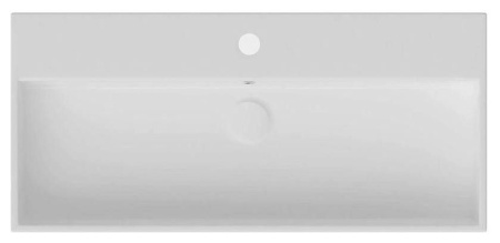 Раковина Isvea Purita 90 см, накладная цвет белый 10PL50090SV