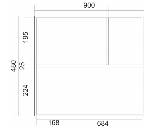 Тумба под раковину MIXLINE Аврора-90 белый (544266)