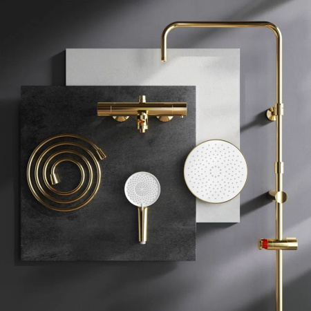 Душевая система AM.PM F0785A599 X-Joy с термостатом