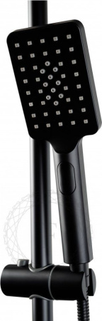 Душевая система FILARETE FL2050 с термостатом (Черный матовый)