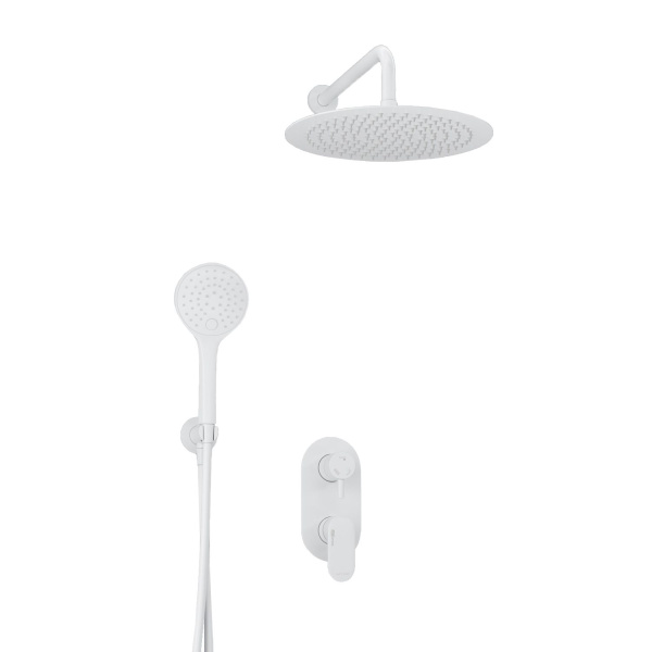 A85155 Встраиваемый комплект для душа WasserKRAFT с верхней душевой насадкой и лейкой
