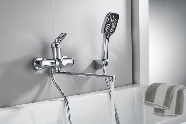 Смеситель для ванны Shevanik S8522, хром