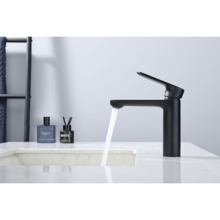 Смеситель для раковины Splenka S222.10.06, черный