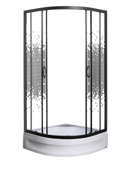 Душевой уголок МОНОМАХ МОНОМАХ ДУ 90/180 МЗ BL