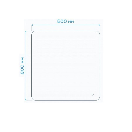 Зеркало Maretti Florenza FL148080P16EL 80x80 см