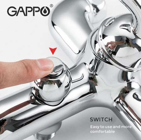 Смеситель для ванны Gappo G3288
