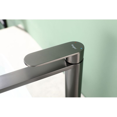 Смеситель для раковины высокий Raglo R10.15.09, графит