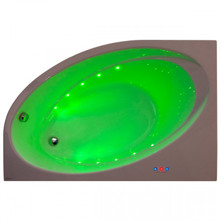 Акриловая ванна Poolspa Orbita 160x100 L с ножками PWAO810ZN000000