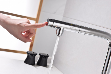 Смеситель для кухни Paulmark VIPER Vi213105-CR, хром