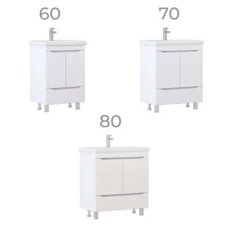 Тумба под раковину напольная VIGO Grani 285, 70 см