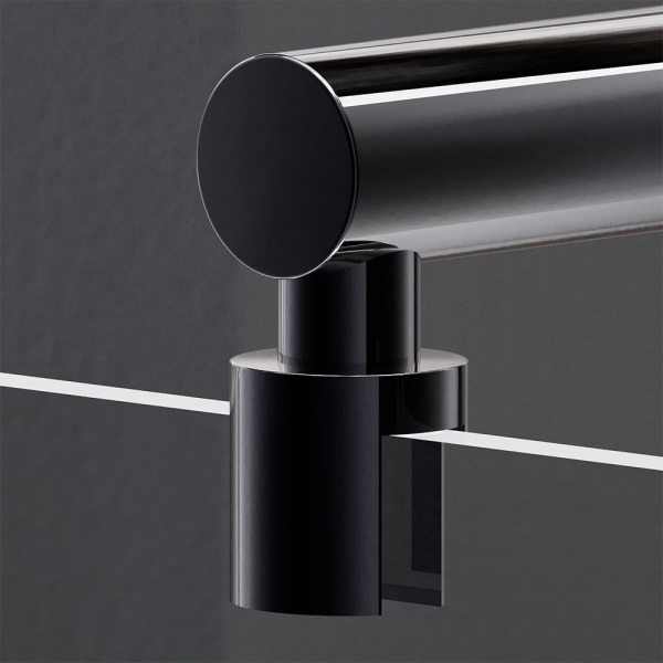 W94UWI-120-F1-MTE X-Joy Душевая перегородка AM.PM 120x195, стекло прозр. 8 мм + покрытие, фурнитура мат хром