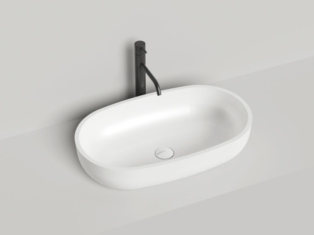 Раковина накладная Salini GLORIA 05, белый, 1102205M