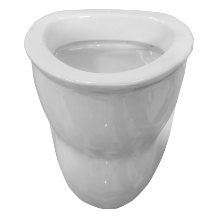 Писсуар подвесной ISVEA Soluzione наружный подвод воды в комплекте крепеж и сифон без смывного устройства цвет белый 10SZ92001DL