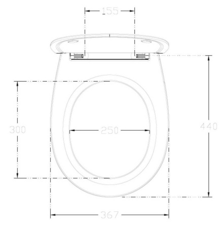 Сиденье для унитаза ISVEA Sentimenti Neo ШГ 367*440 белый матовый 40D40201I-S
