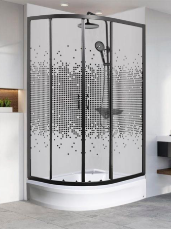 Душевой уголок МОНОМАХ МОНОМАХ ДУ 100/70/180 МЗ BL
