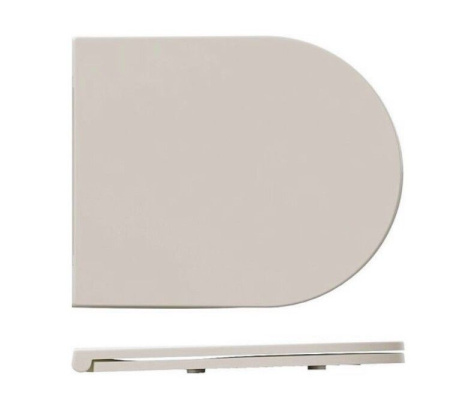 Сиденье для унитаза ISVEA Infinity VEA Rondo F50 ШГ 365*445 слоновая кость матовый 40KF0532I-S