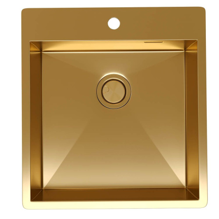 Кухонная мойка Reflexion Iseo RX2246GD брашированное золото