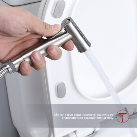 Гигиенический душ со смесителем  Raglo R10.52.05, сатин