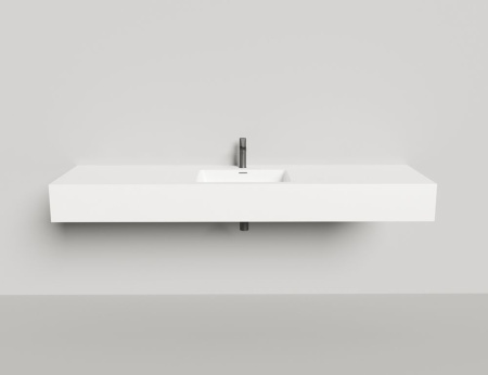 Раковина столешница Salini ONDA PLUS, белый, 1402203MN