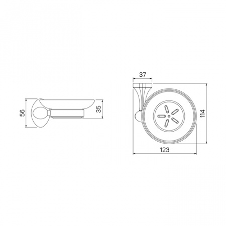 Мыльница IDDIS Male MALSSG0i42