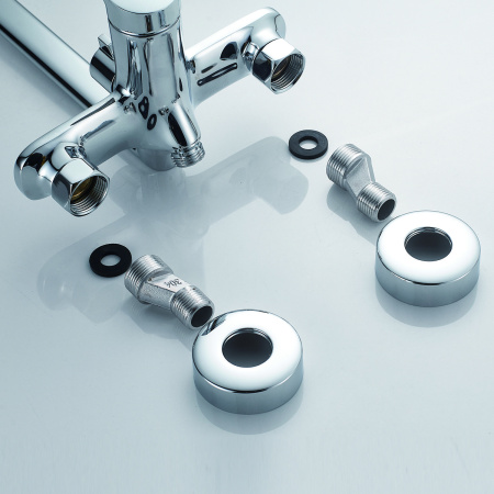 Смеситель для ванны Shevanik S8502, хром