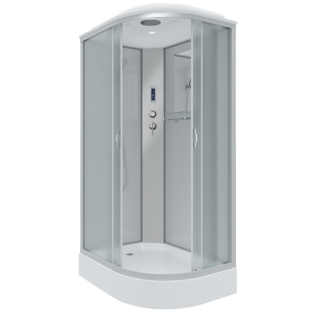 Душевая кабина Niagara Classic NG-3312-14LP (120х80х215) низкий поддон(13см),стекло матовое,3 места