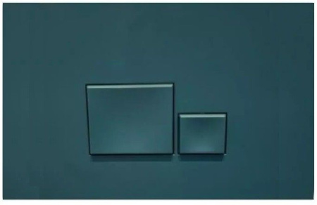 Клавиша смыва ISVEA Axis Piazza для унитаза  246*26*164  изумрудный 54MJ0114I