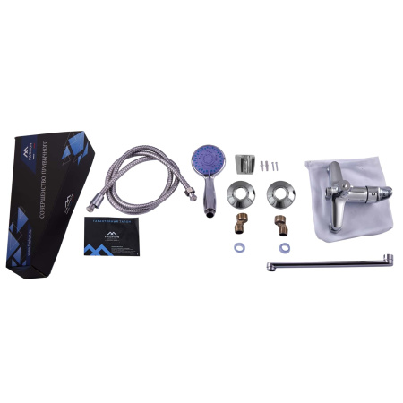 Смеситель для ванны FASHUN A2216N, хром