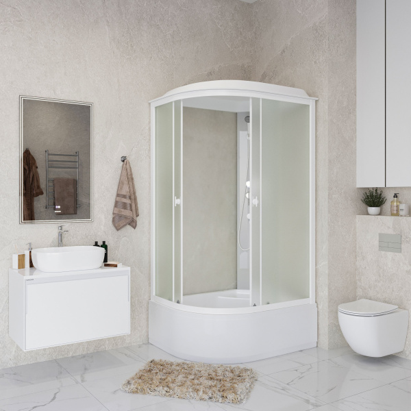 Душевая кабина Niagara Promo P110/80/40R/MT (110х80х215) 4 места