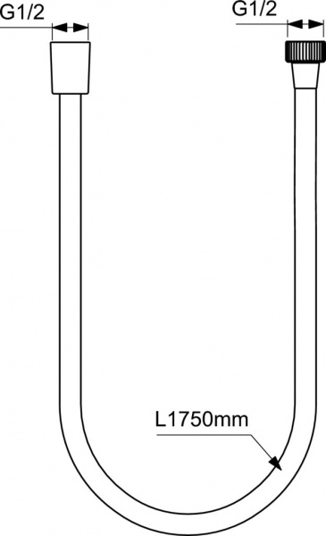 Шланг для душа Ideal Standard A4109XG